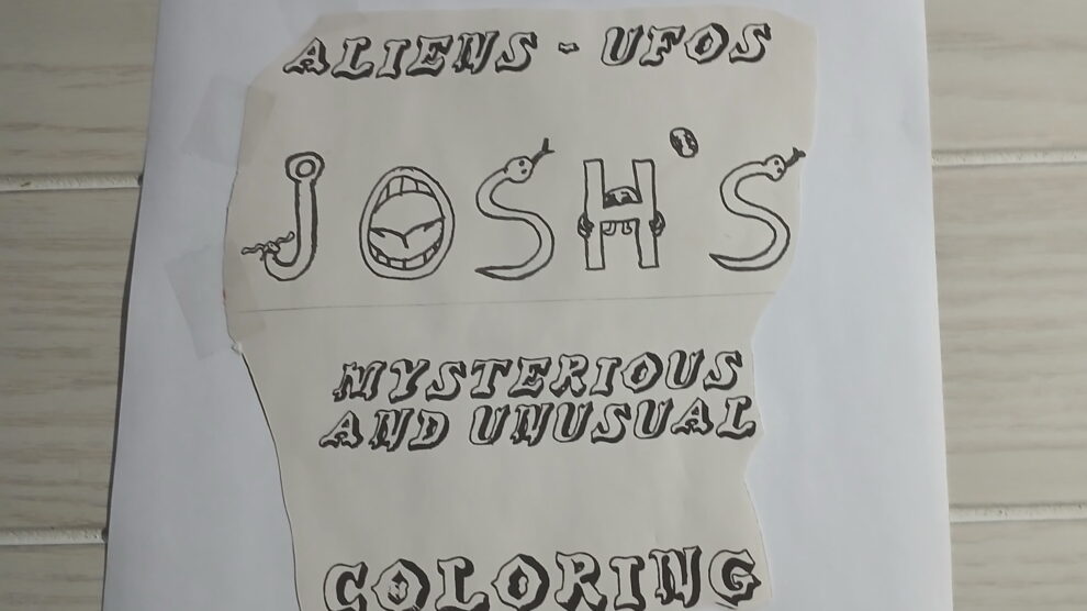 Aliens - UFOs Josh’s Mysterious and Unusual Coloring Book